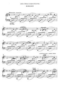 Romance en Mim - Franz Liszt